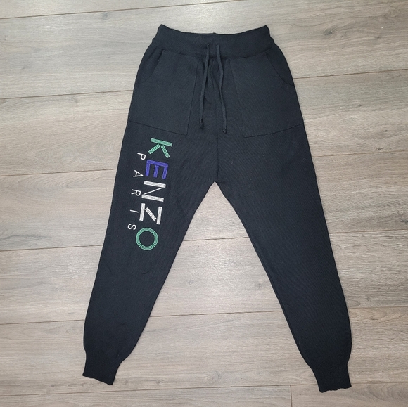 Kenzo Paris Black Women's Sweatpants - Size Small. - Picture 3 of 8
